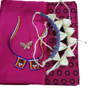 Pink combo Traditional  Wear