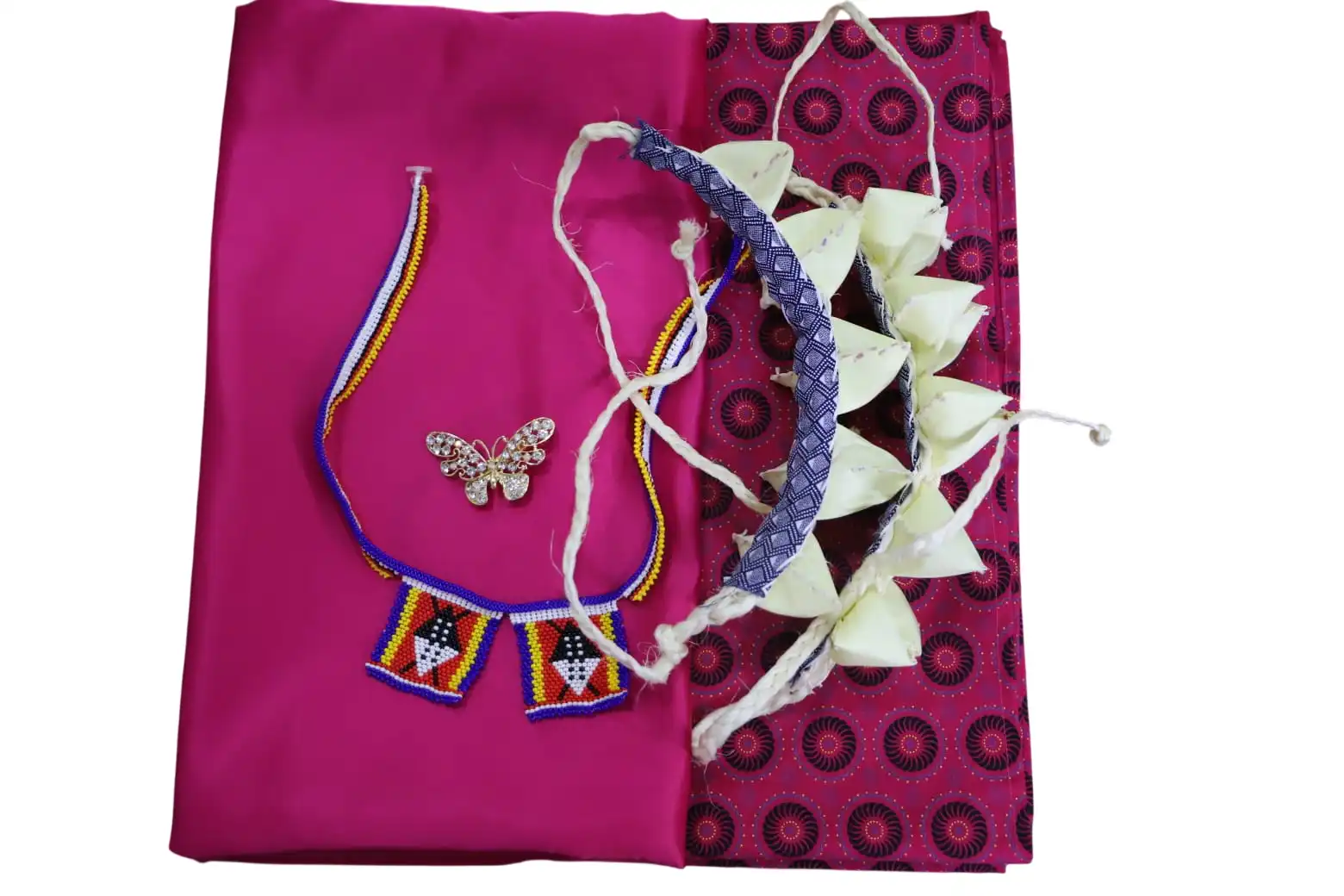Pink combo Traditional  Wear